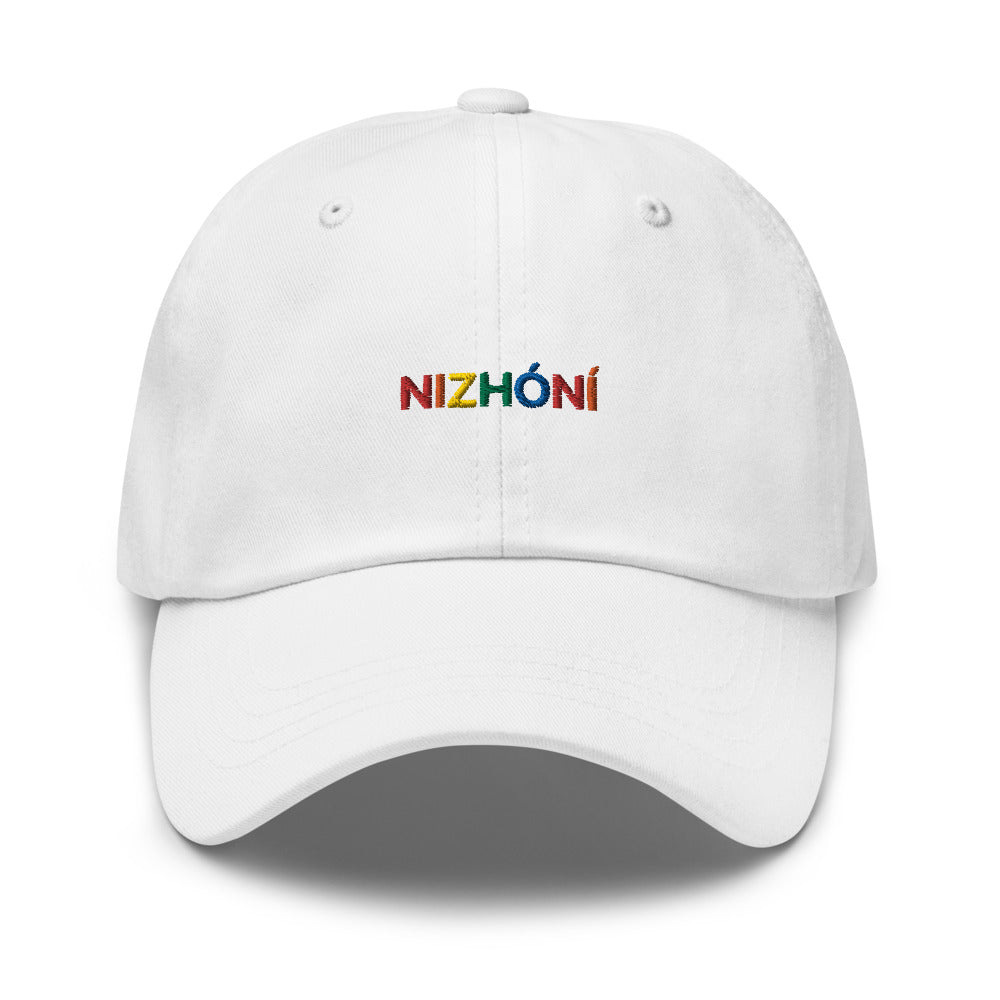 Nizhóní Ball Cap - White