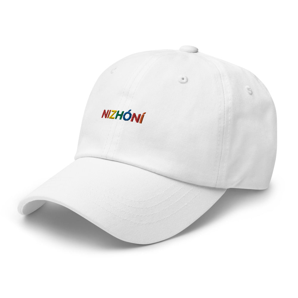 Nizhóní Ball Cap - White